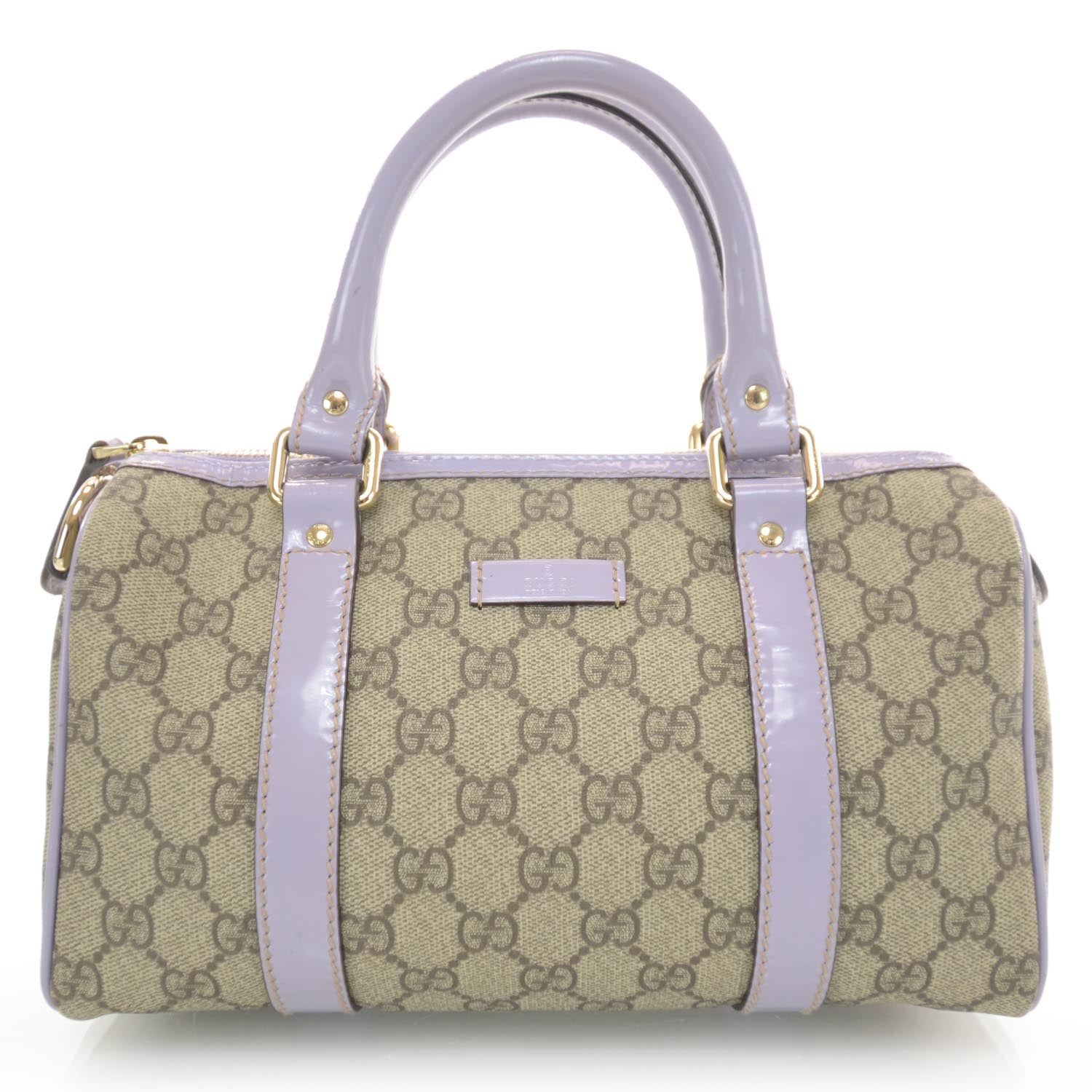 Gucci Monogram Small Joy Boston Purple 1 of 8