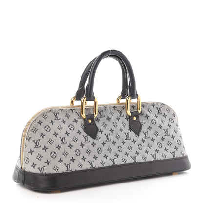 Louis Vuitton Mini Monogram Alma Long Blue 3 of 13