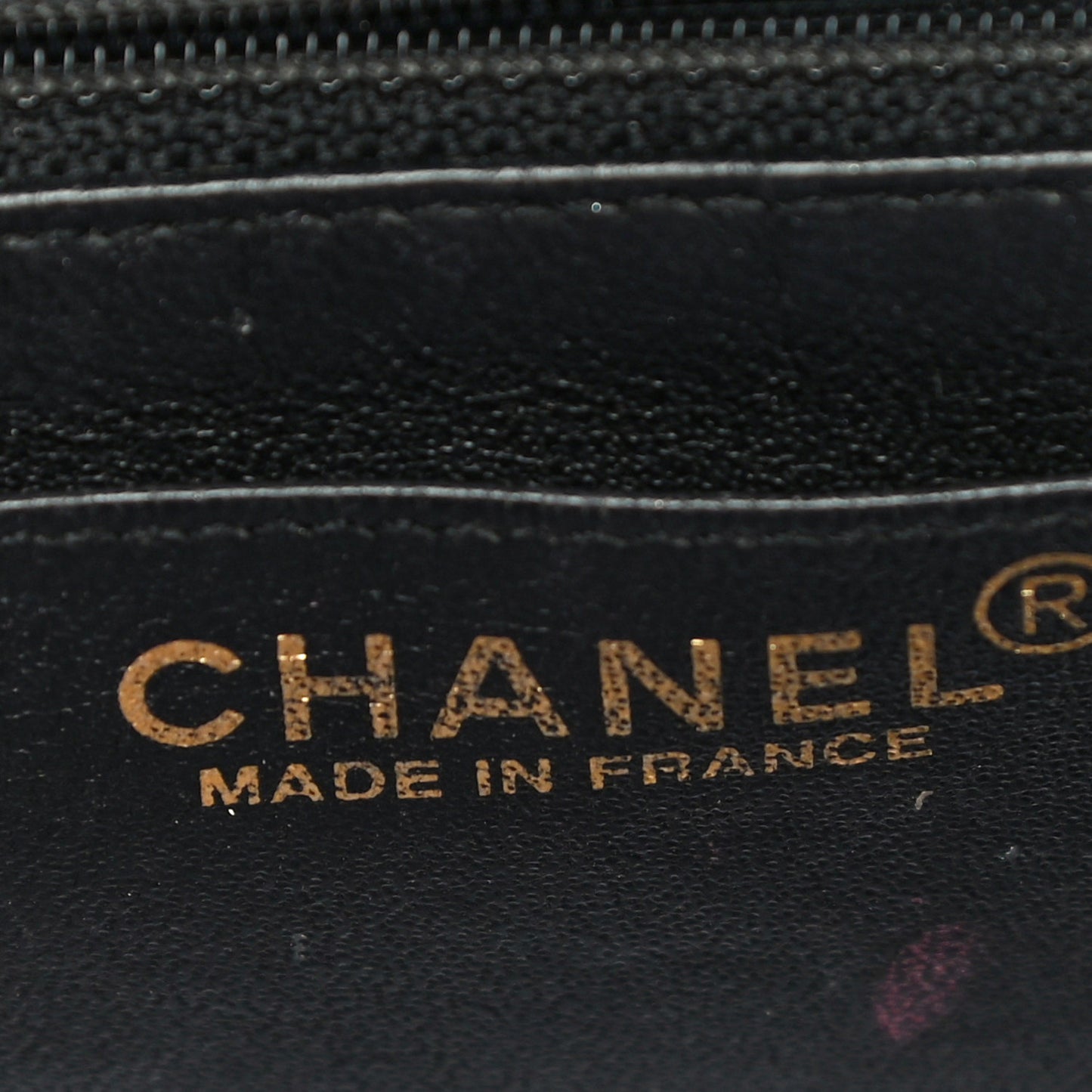 Caviar Quilted Mini Square Flap Black