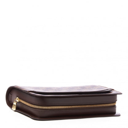 Louis Vuitton Damier Ebene Pochette Saint Louis Clutch 3 of 8