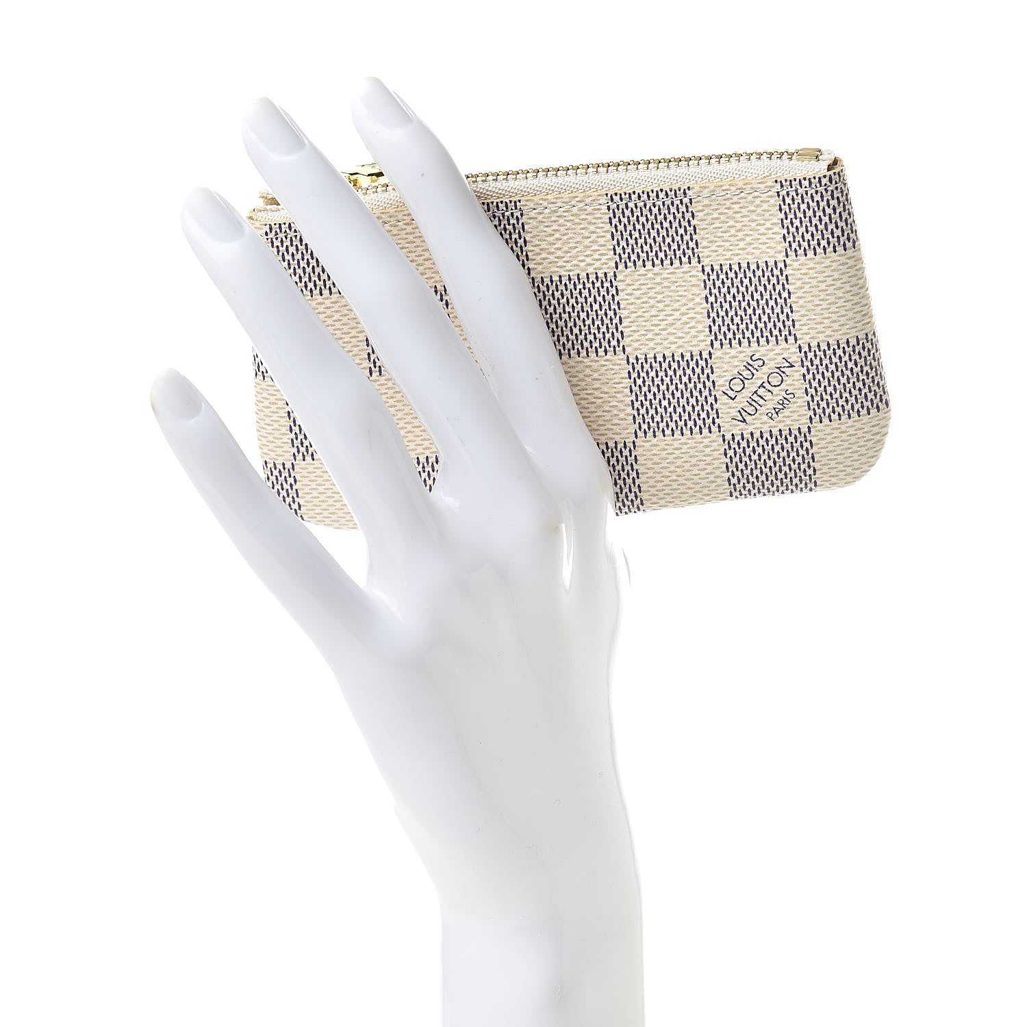 Louis Vuitton Damier Azur Key Pouch 2 of 8