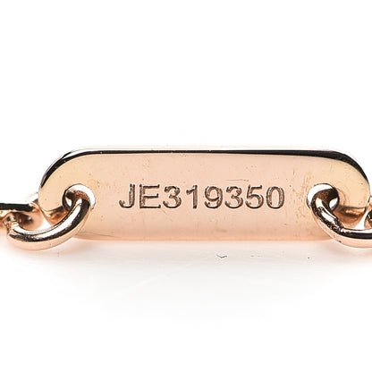 Van Cleef & Arpels 18K Rose Gold Carnelian Sweet Alhambra Bracelet 5 of 6