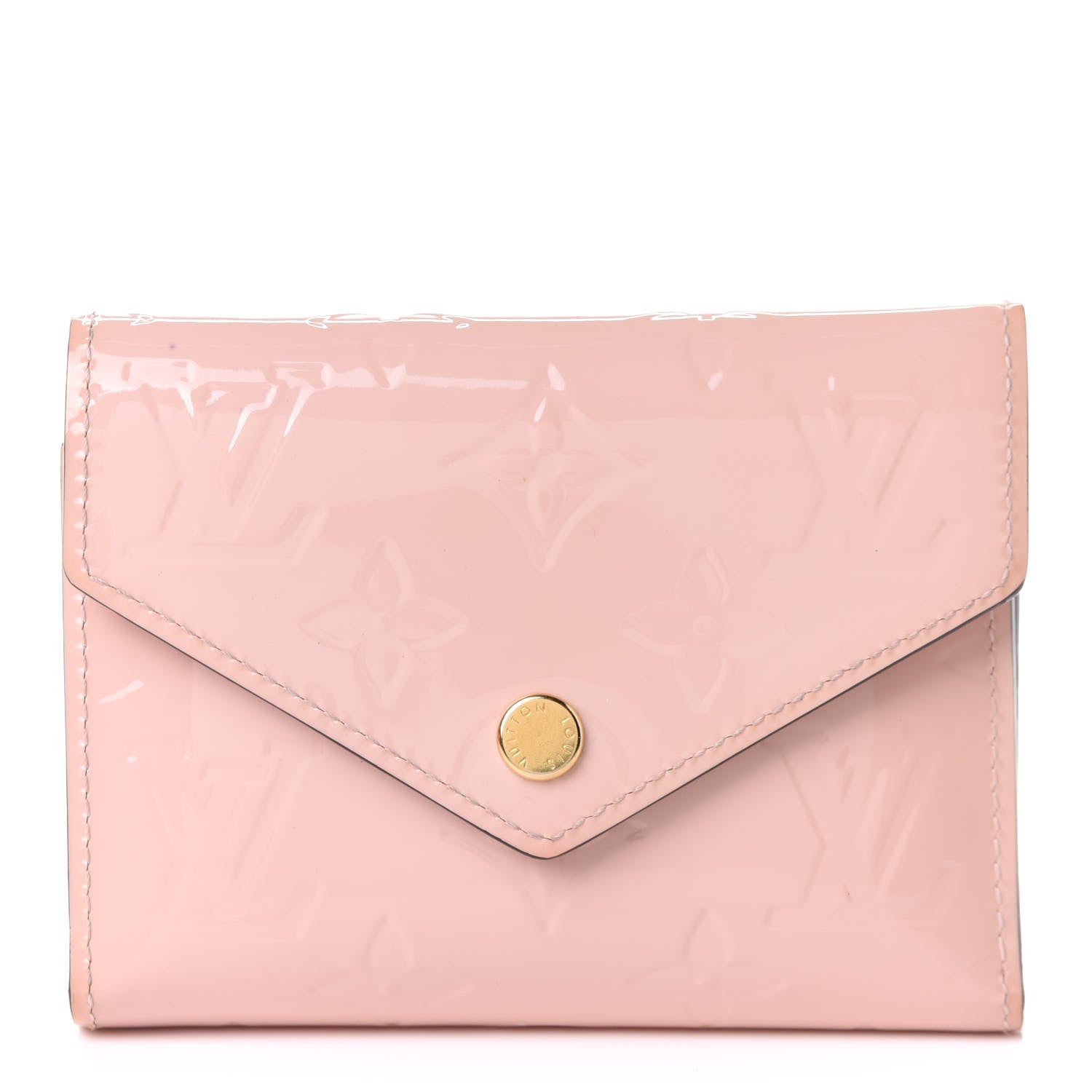 Louis Vuitton Vernis Victorine Wallet Rose Ballerine 1 of 9