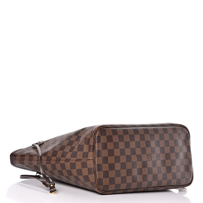 Louis Vuitton Damier Ebene Neo Neverfull MM Rose Ballerine 4 of 20