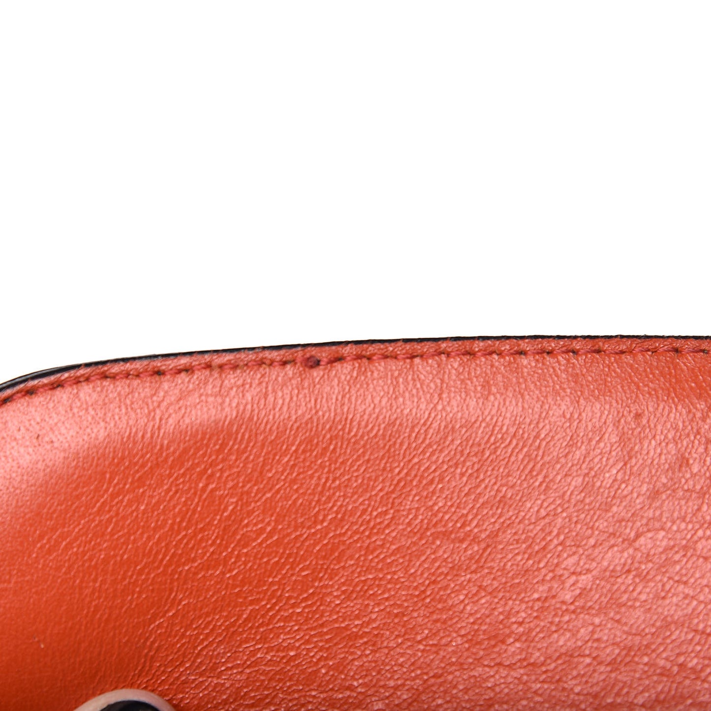 Smooth Calfskin Suede Medium Tri-Color Trapeze Flamingo