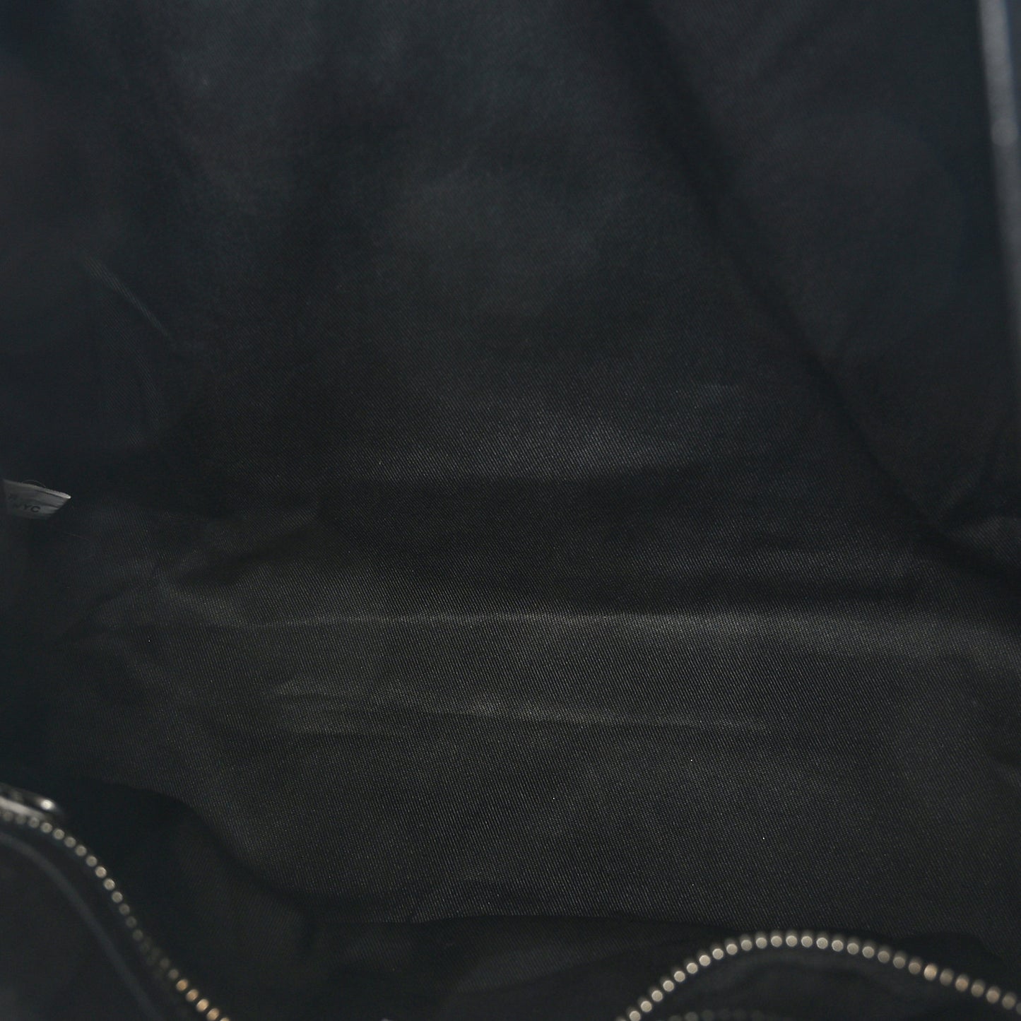 Vegan Leather Medium Shopping Bag Black