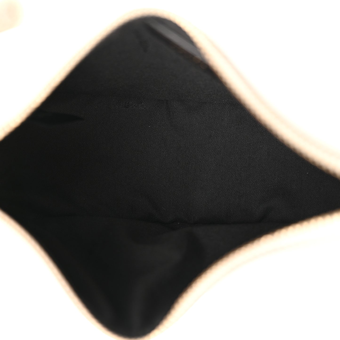 Vitello Grace Matte Mini Fendigraphy Hobo Bag White Ice