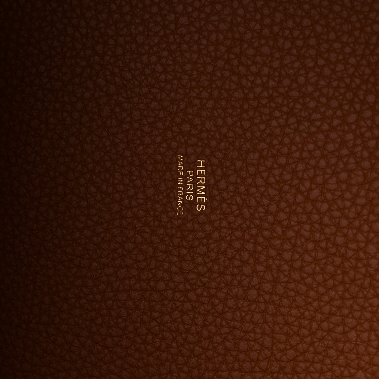 Hermes Taurillon Clemence Picotin Lock 22 MM Gold 6 of 12