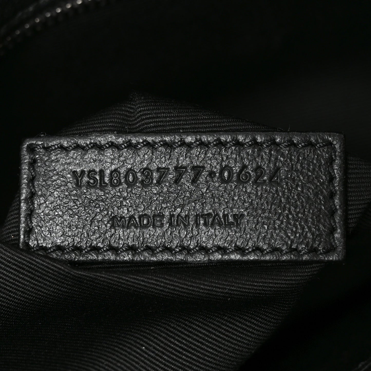 Grained Lambskin Monogram Large Niki Chain Satchel Black