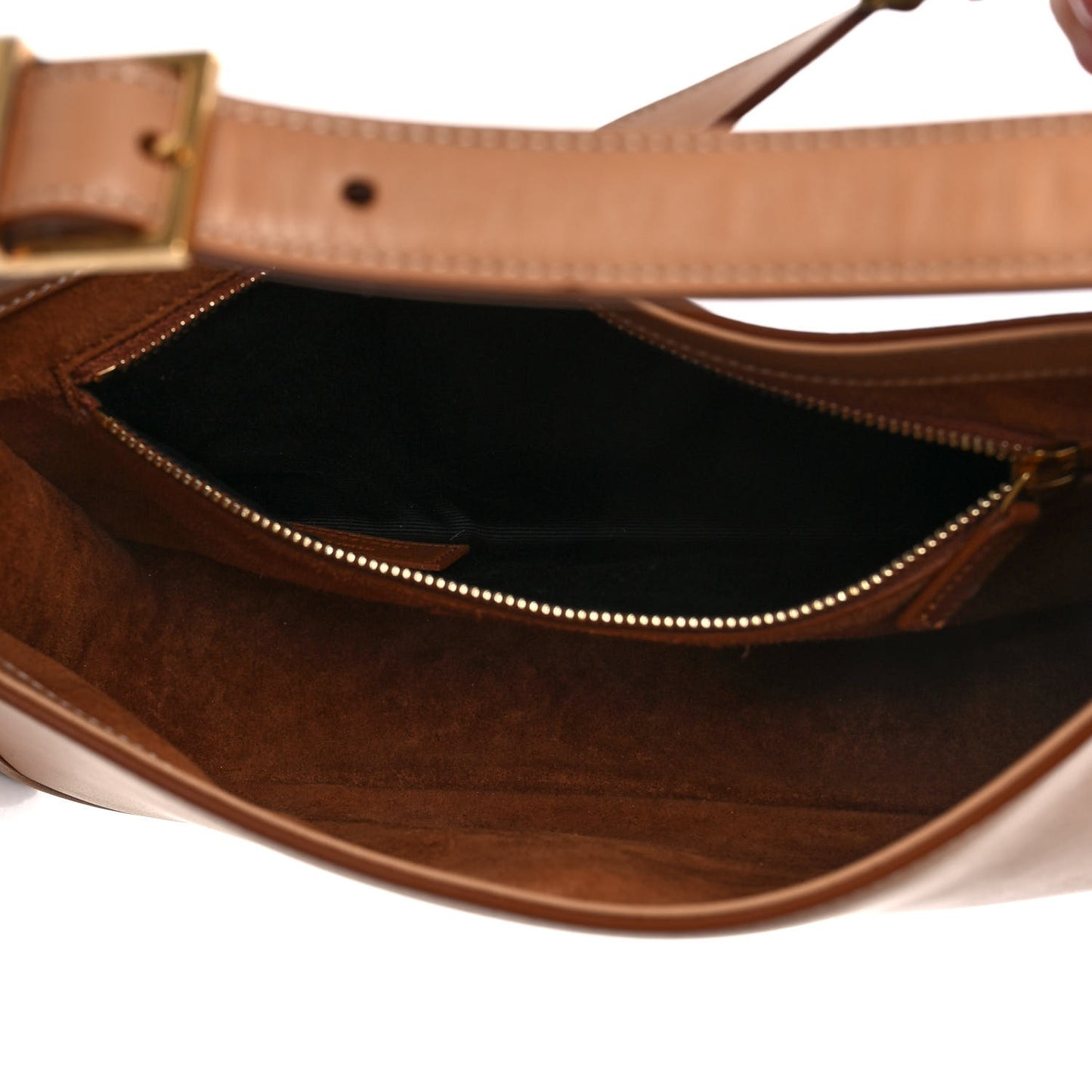 Smooth Calfskin Le 5 A 7 Hobo Brown