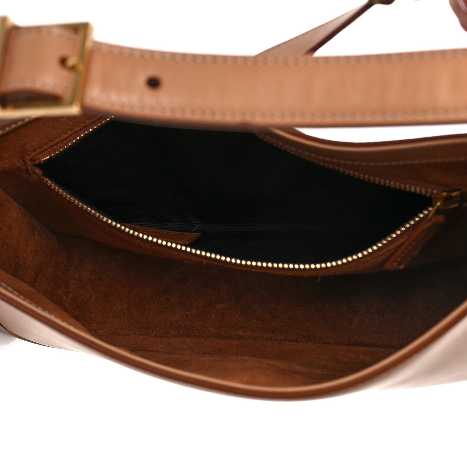 Saint Laurent Smooth Calfskin Le 5 A 7 Hobo Brown 5 of 10