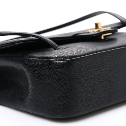 Chanel Shiny Caviar Preppy Coco Small Flap Black 9 of 10