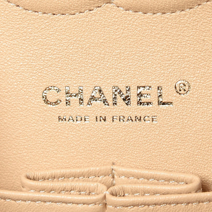 Chanel Caviar Quilted Medium Double Flap Beige Clair 6 of 8