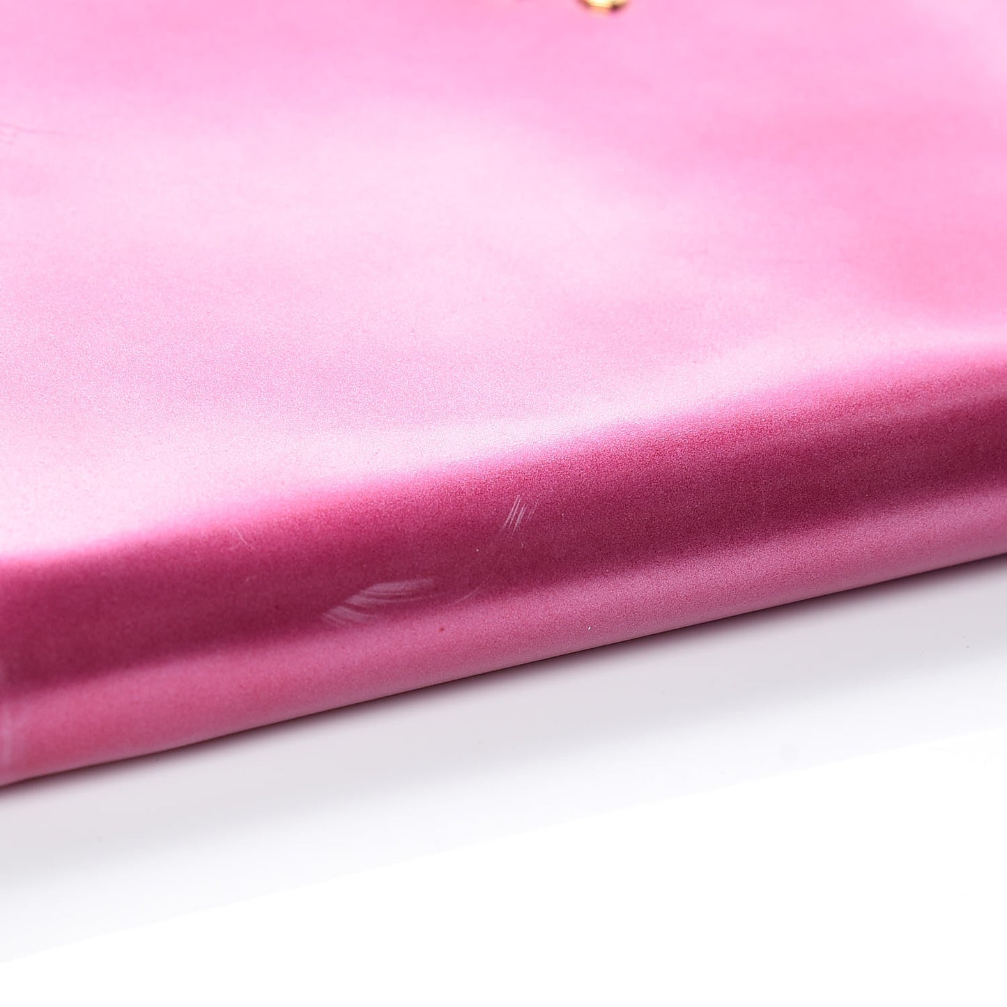 Spazzolato Zip Around Wallet Fuxia