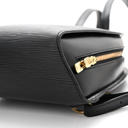 Louis Vuitton Epi Mabillon Backpack Black 9 of 13