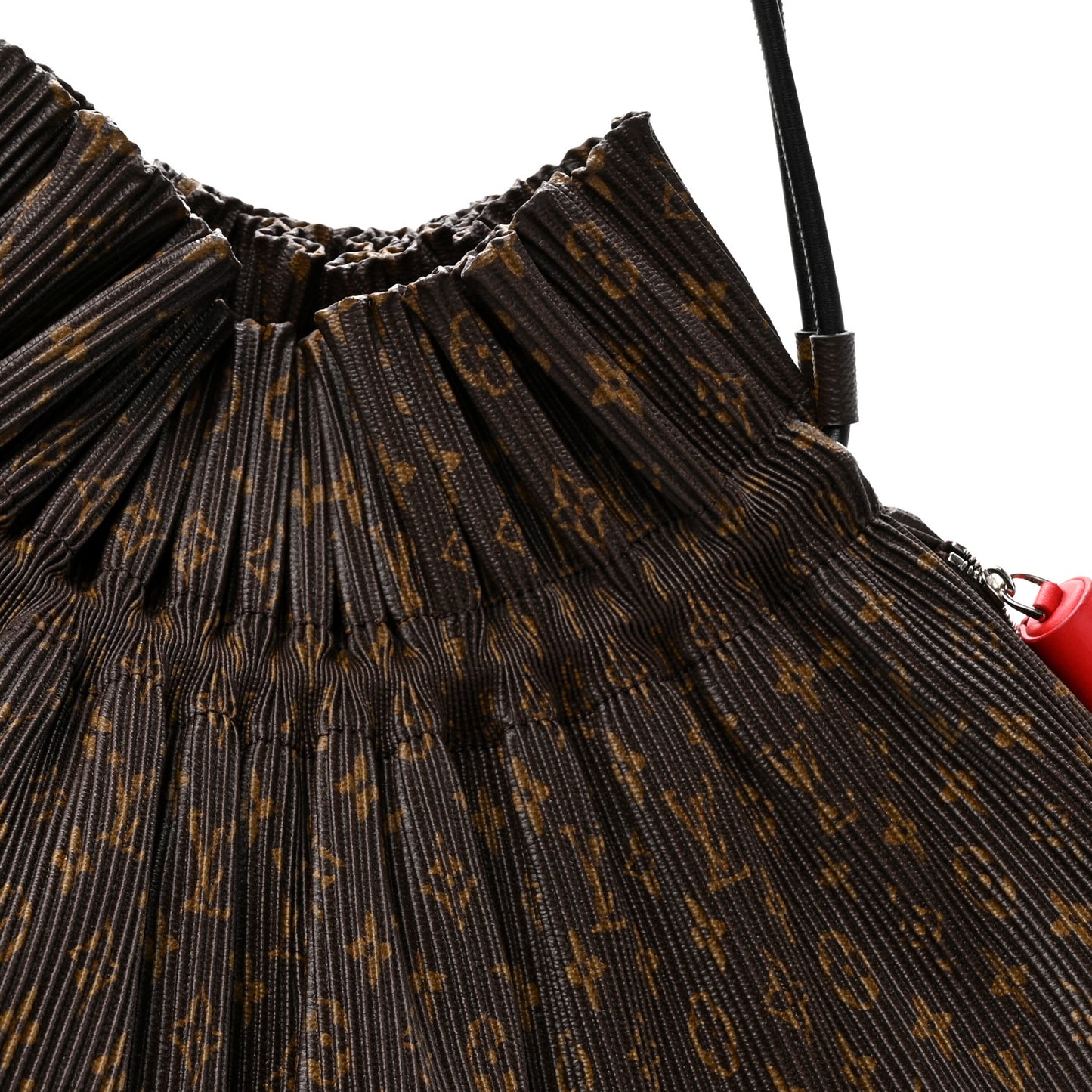 Monogram Canvas Pleated Explorer GM