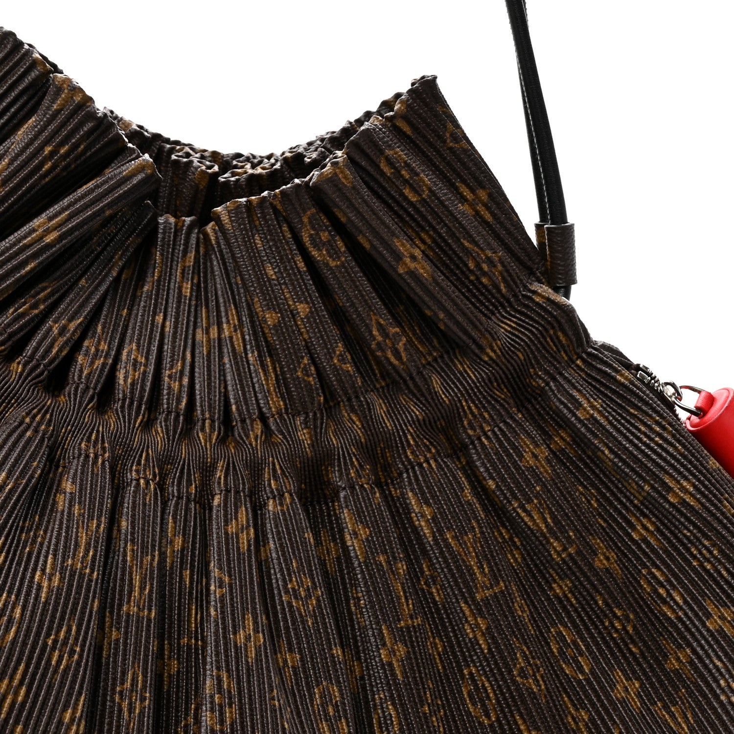 Louis Vuitton Monogram Canvas Pleated Explorer GM 7 of 9
