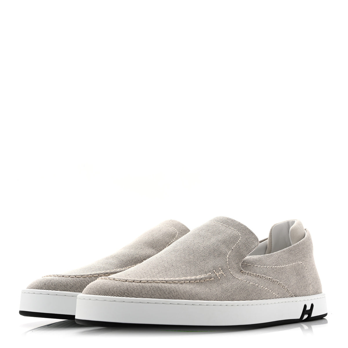 Canvas Mens Kiddy Slip On Sneakers 43 Plum White
