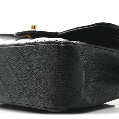 Chanel Caviar Quilted Small Double Flap Black 10 of 10
