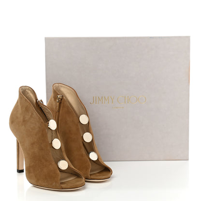 Jimmy Choo Suede Lorna 100 Pumps 37 Hazel 8 of 8