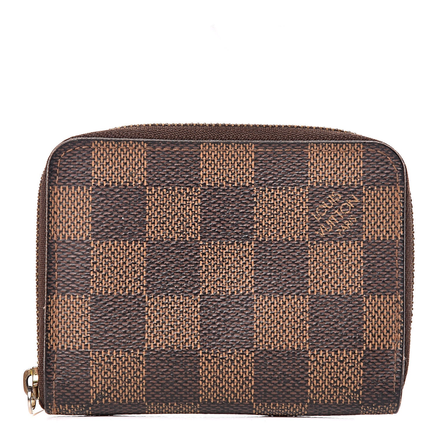 Louis Vuitton Damier Ebene Zippy Coin Purse 1 of 14