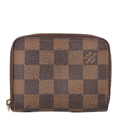 Louis Vuitton Damier Ebene Zippy Coin Purse 1 of 14