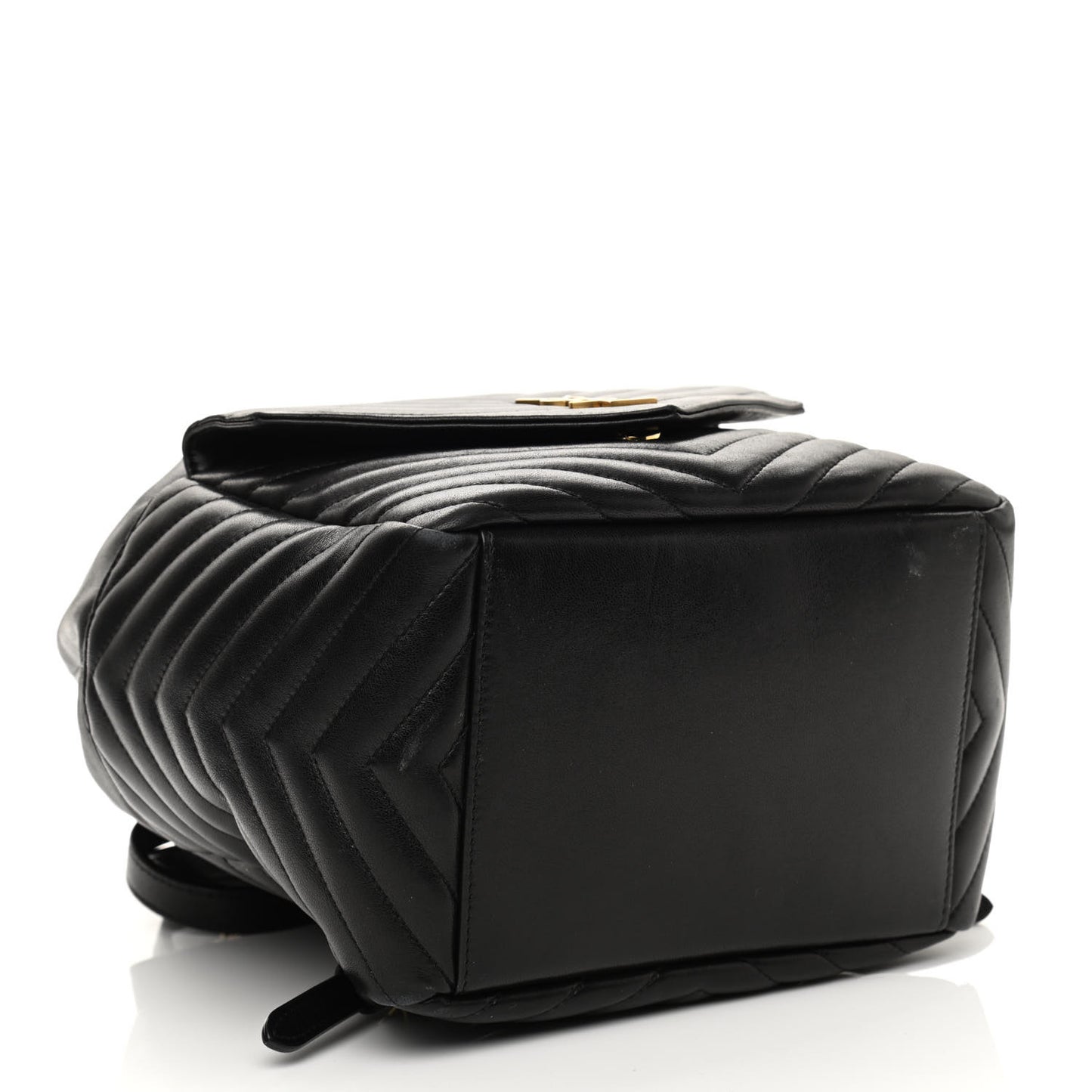 Lambskin Matelasse Monogram Joe Backpack Black