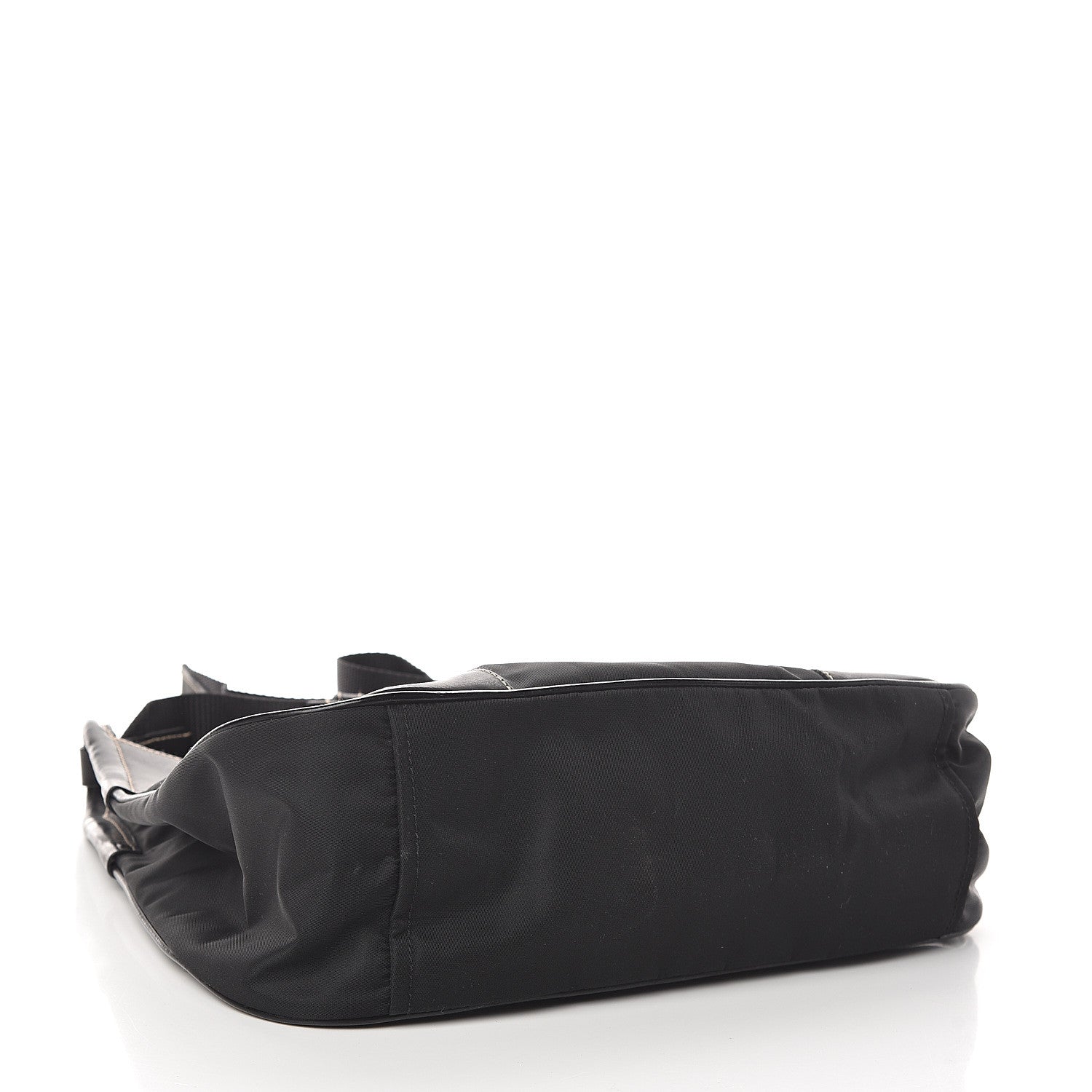 Prada Tessuto Light Nylon Shoulder Bag Black 3 of 8