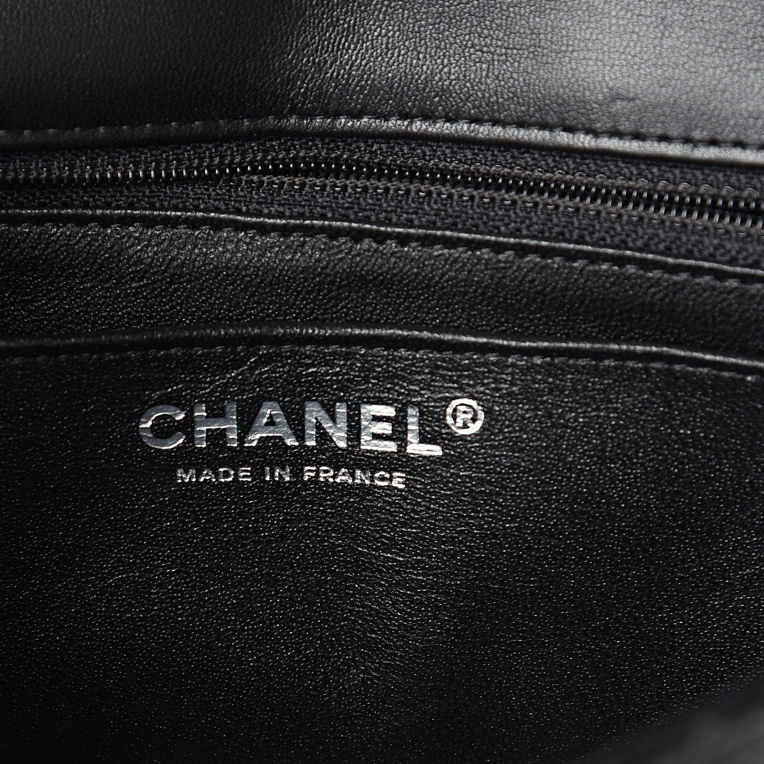 Chanel Lambskin Quilted Mini Rectangular Flap Black 5 of 8