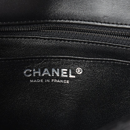 Chanel Lambskin Quilted Mini Rectangular Flap Black 5 of 8