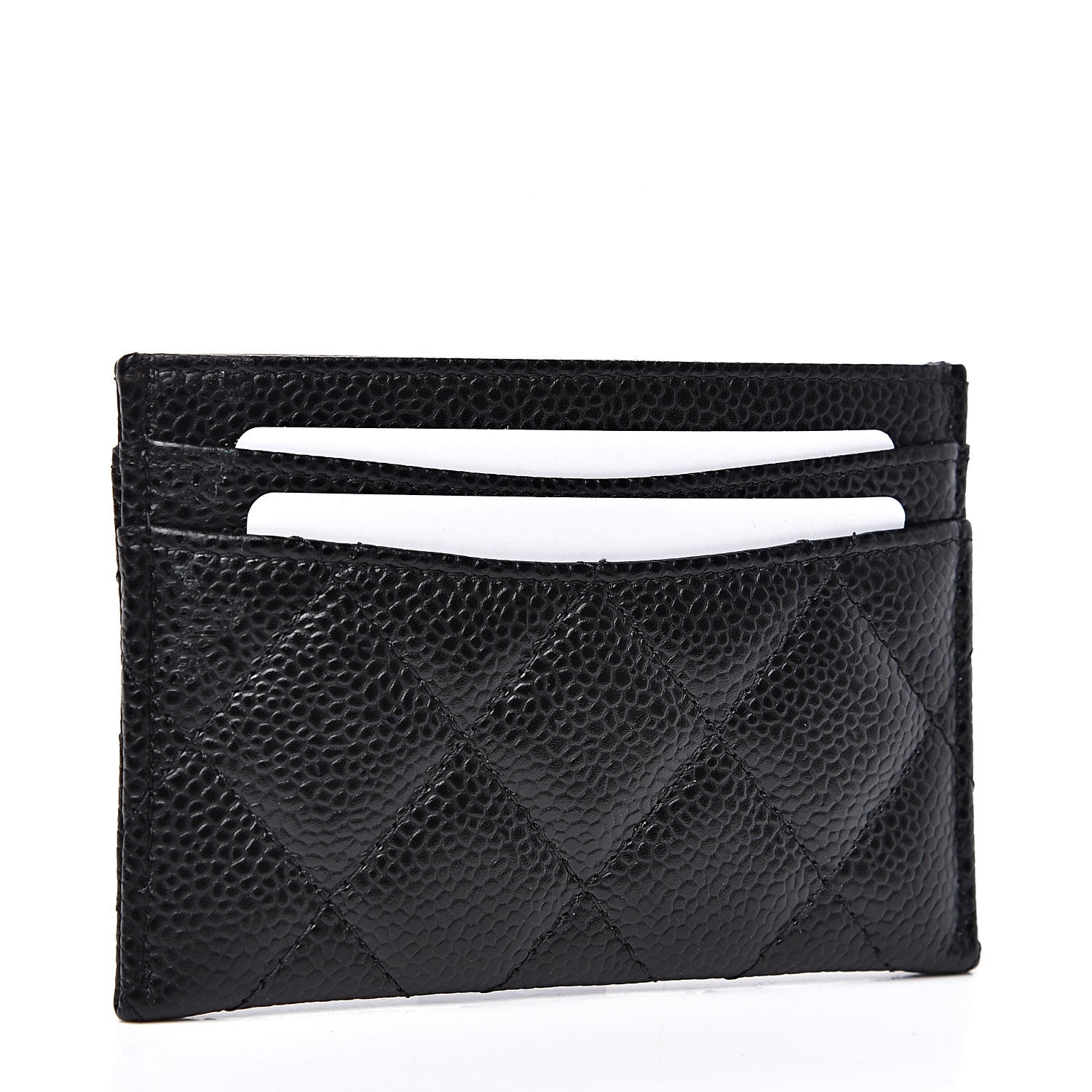 Chanel Caviar Quilted Card Holder Black 2 of 8