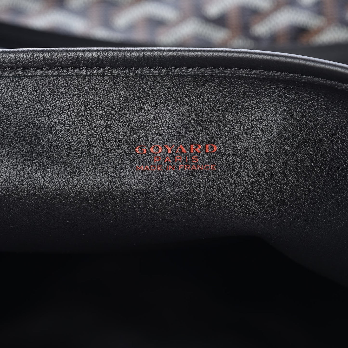 Goyardine Reversible Anjou GM Black