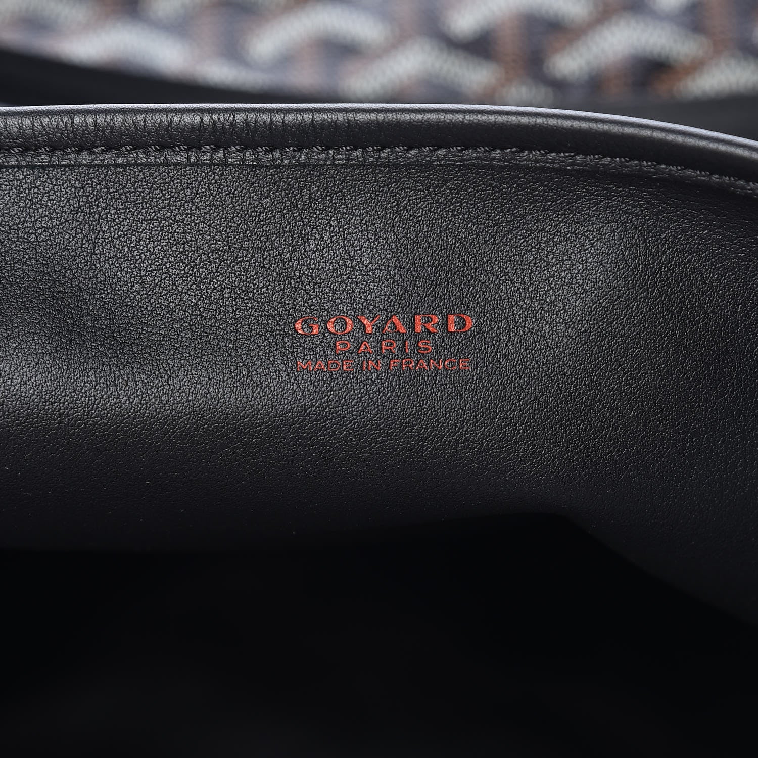 Goyard Goyardine Reversible Anjou GM Black 8 of 13