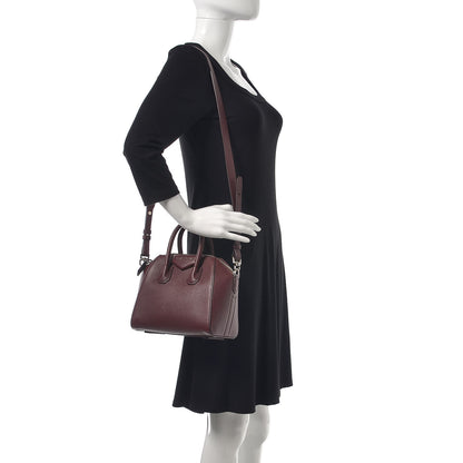 Givenchy Sugar Goatskin Mini Antigona Oxblood 2 of 9