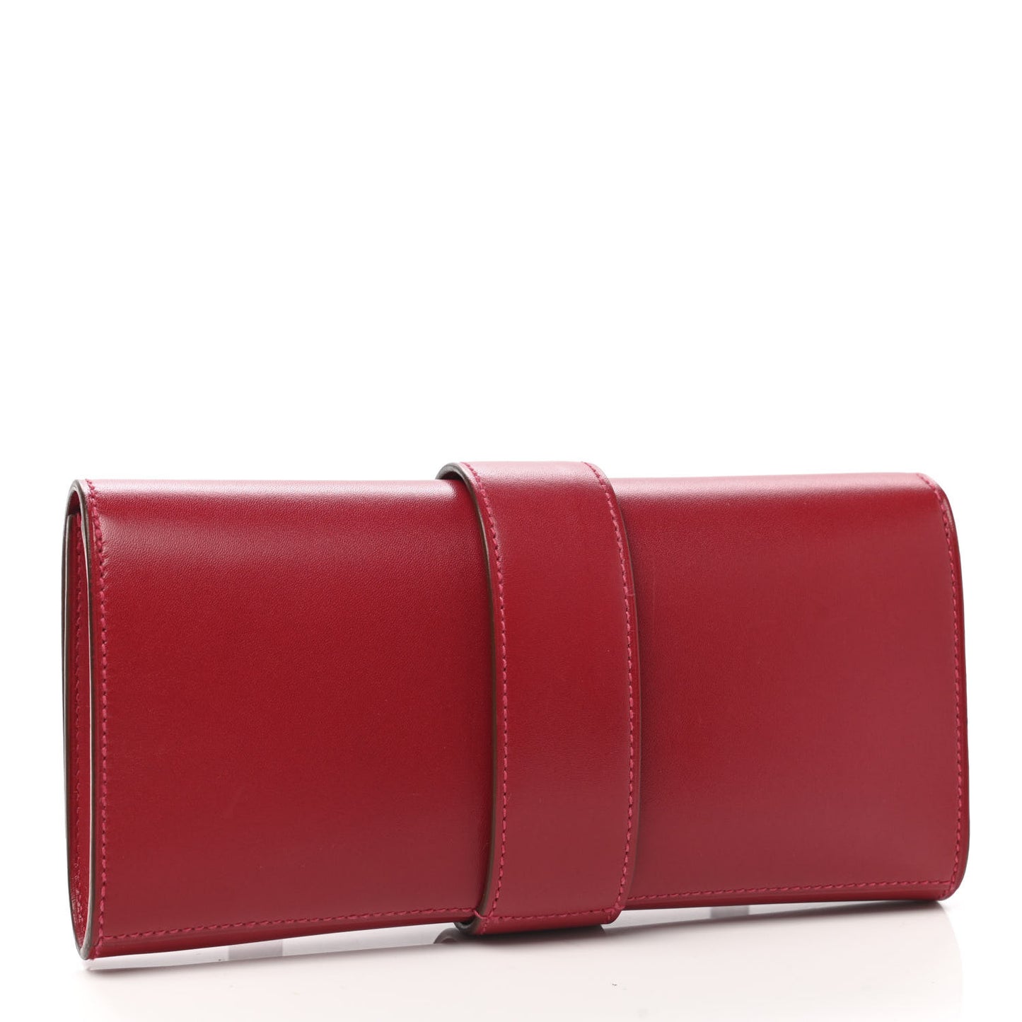 Tadelakt Medor 23 Clutch Rouge Vif