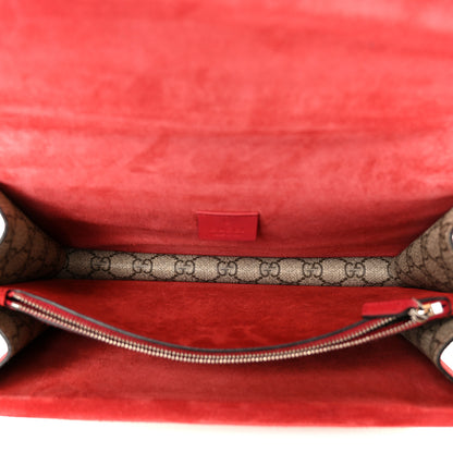 Gucci GG Supreme Monogram Small Dionysus Shoulder Bag Red 5 of 10