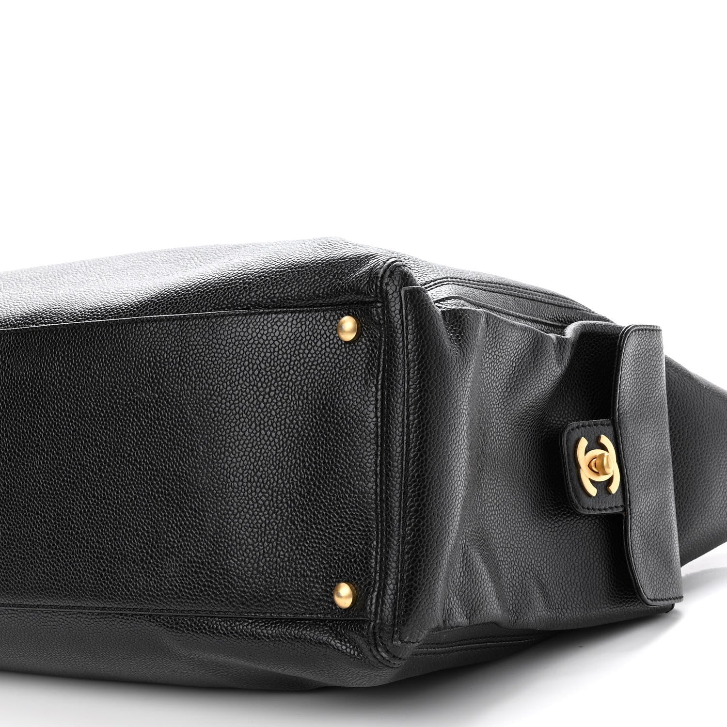 Chanel Caviar Weekender Black 8 of 8