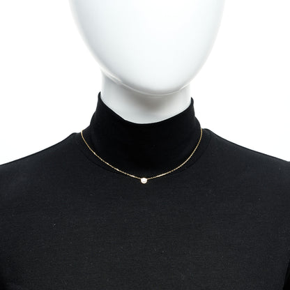 Cartier 18K Yellow Gold Diamond LM D'Amour Pendant Necklace 2 of 6