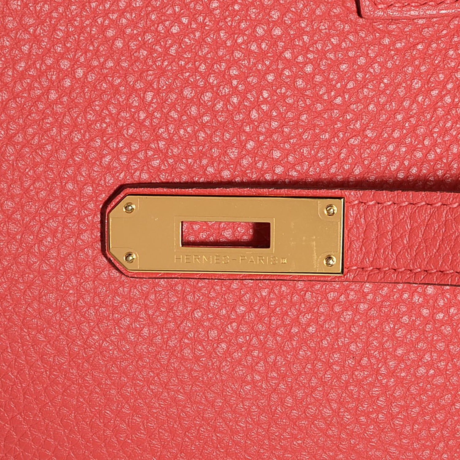 Hermes Taurillon Clemence Birkin 35 Rouge Pivoine 21 of 23