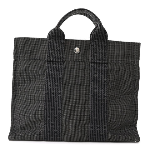 Canvas Herline PM Tote Grey