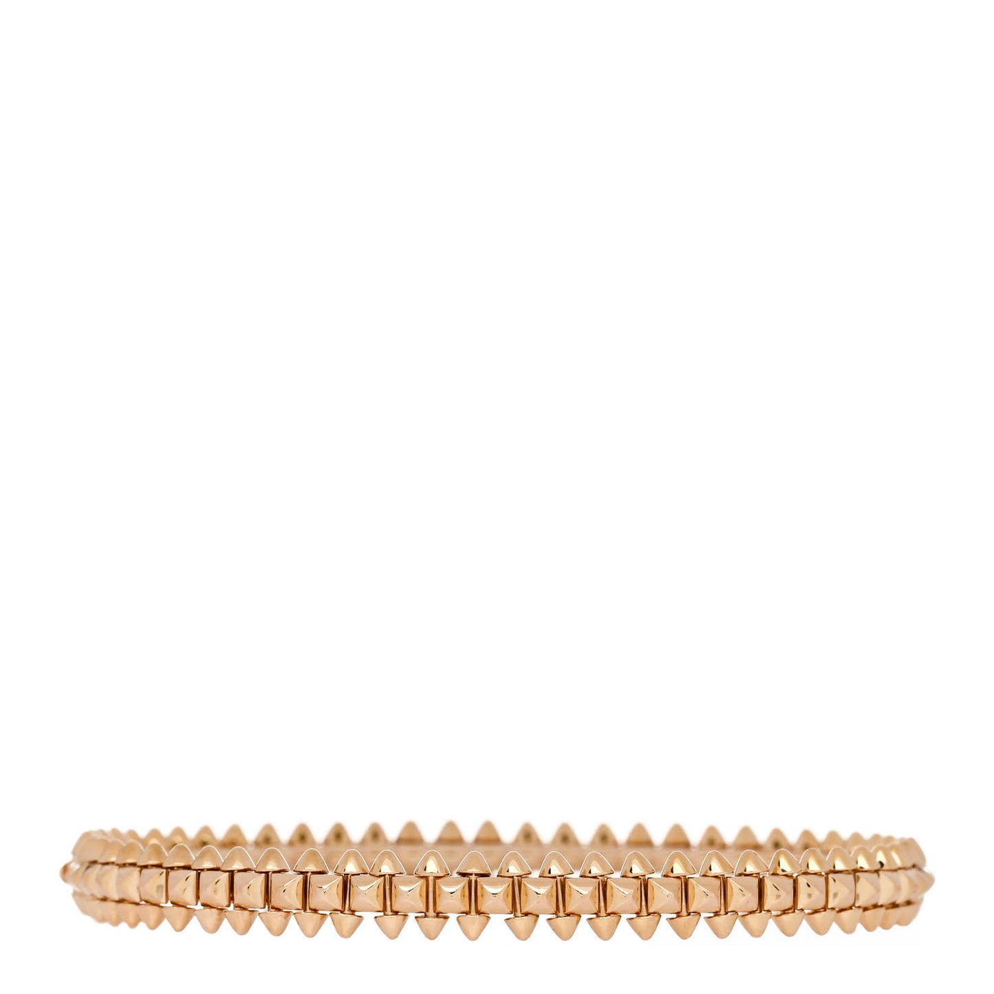 18K Pink Gold Small Clash De Cartier Bracelet 16