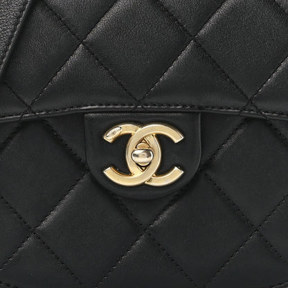Chanel Calfskin Quilted Moon Messenger Black 9 of 12