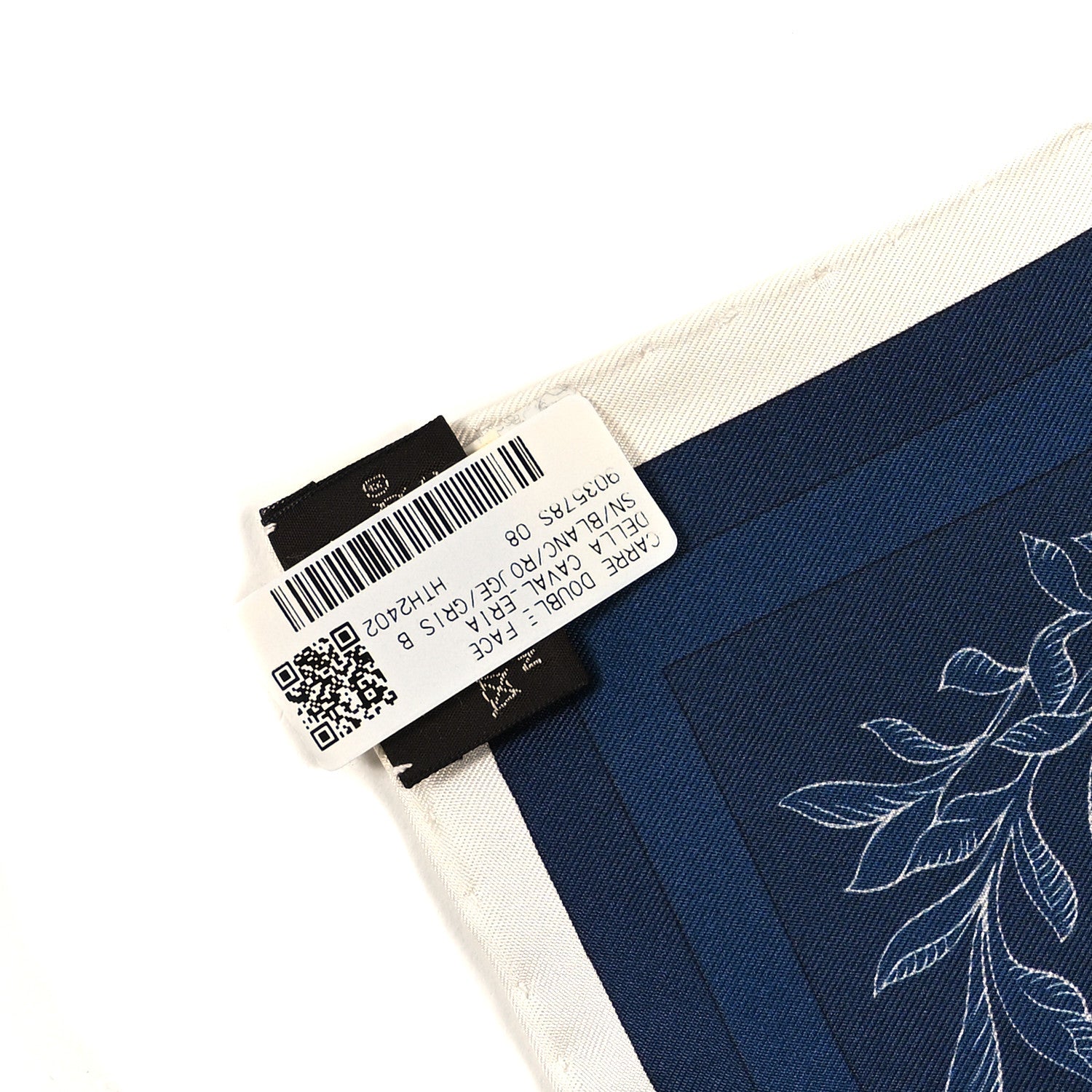 Hermes Silk Double Face Della Cavalleria Finesse Scarf 90 3 of 3
