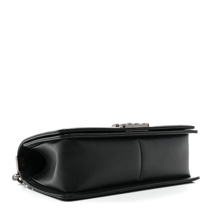 Chanel Caviar Quilted Medium Boy Flap Black 4 of 12