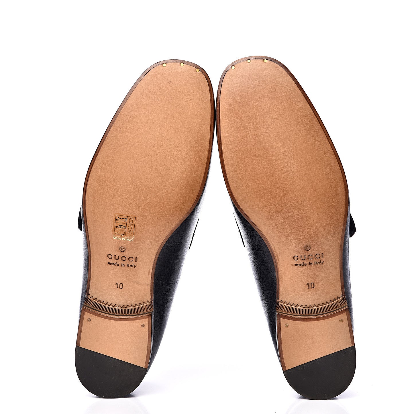 Goatskin Mens GG Loafers 10 Blue