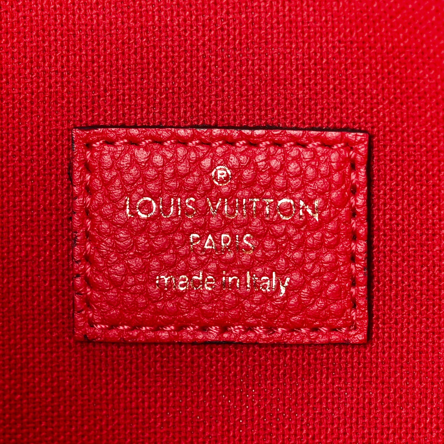 Empreinte Pochette Felicie Chain Wallet Scarlet