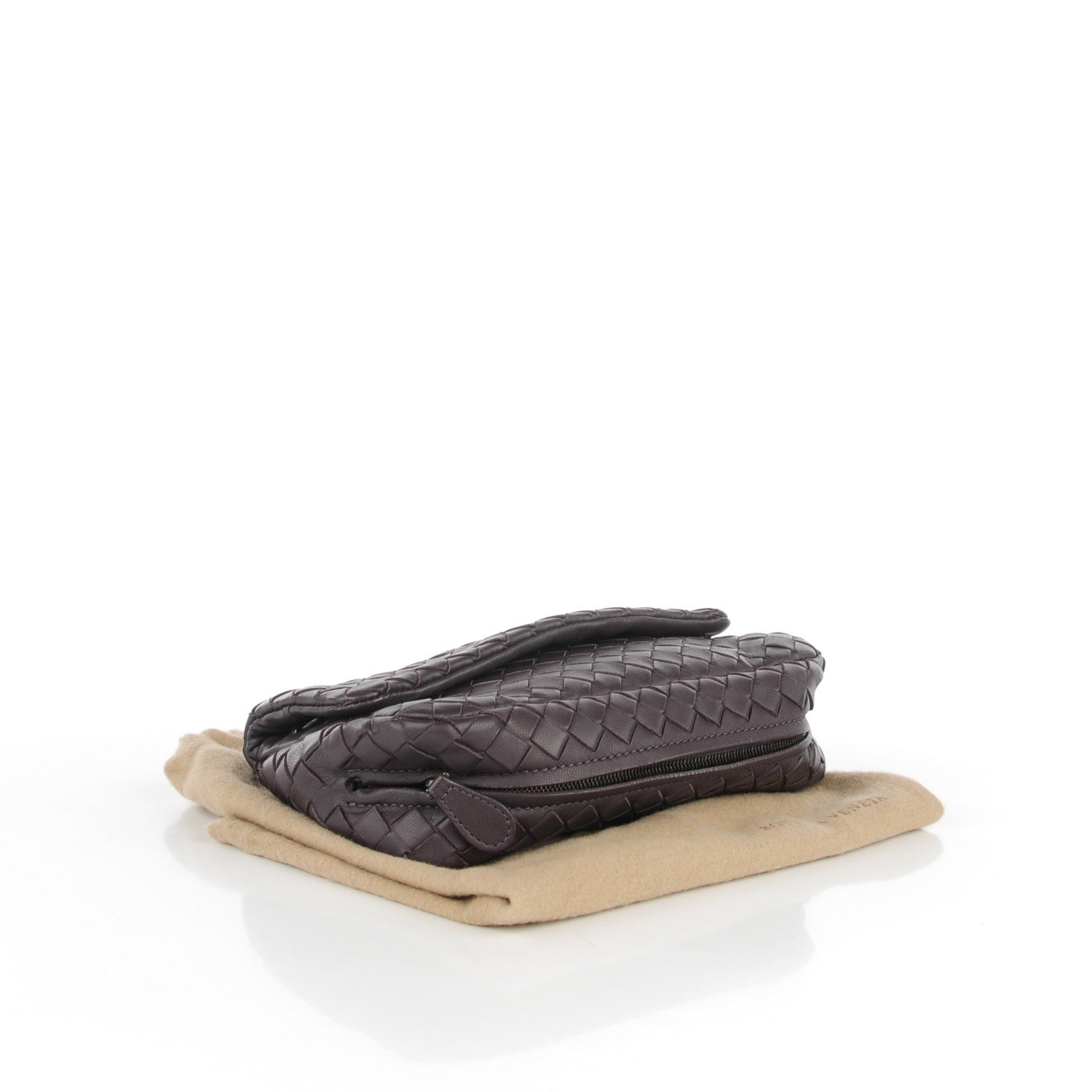 Bottega Veneta Nappa Intrecciato Messenger Bag Quetsche 4 of 8