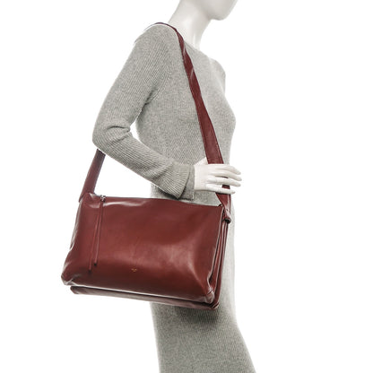 Celine Lambskin Knotted Bag Red 2 of 5