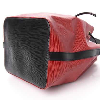 Louis Vuitton Epi Petit Noe Red Black 9 of 9