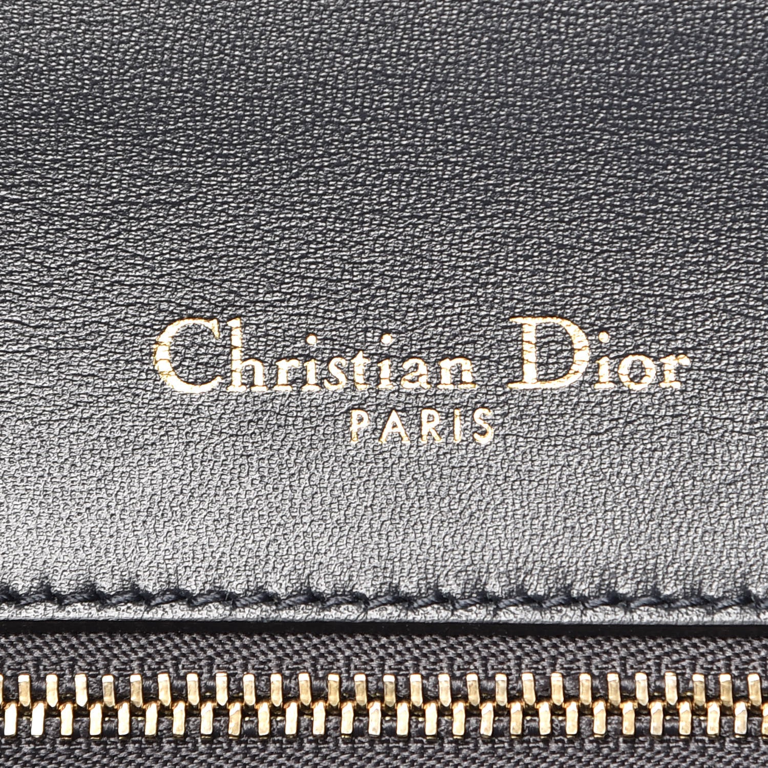 Christian Dior Metallic Patent Micro-Cannage Medium Diorama Flap Bag Gold 9 of 19